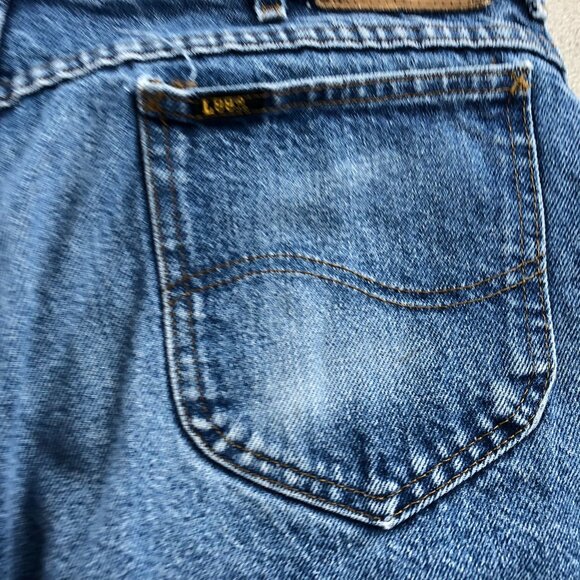 Lee Riders Mens Jeans Size 36x32 Straight Leg Blue Denim Classic Casual Travel - Picture 13 of 16
